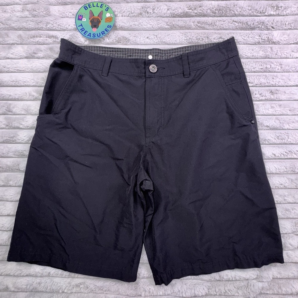 Lululemon Men's 34 Cadence Short 11" Black Athletic Casual Chino Golf Shorts